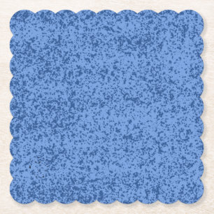 Blauwe Stip Chaos Kartonnen Onderzetters