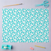 Blauwe stip tissuepapier (Craft)