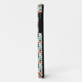 Blauwe Stippen Case-Mate iPhone Case (Achterkant/links)