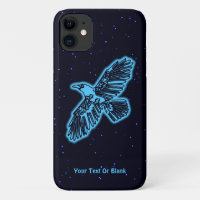 Blauwe stralen op sterren