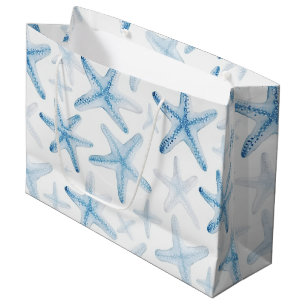 Blauwe Strand Zeester Bruiloft Groot Cadeauzakje
