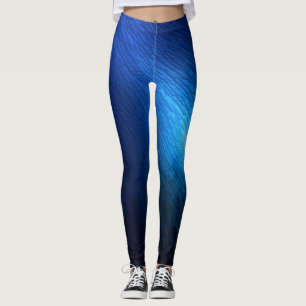 Blauwe streak Stack-Leggings Leggings