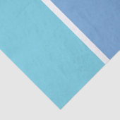 Blauwe streep tissuepapier (Detail)