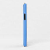 Blauwe strepen Case-Mate iPhone case (Achterkant/rechts)