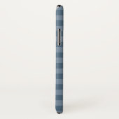 Blauwe strepen Case-Mate iPhone case (Achterkant / rechts)