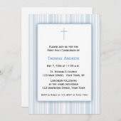 Blauwe strepen, eerste gemeenschap kaart (Voorkant / Achterkant)