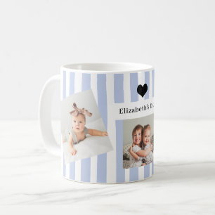 Blauwe Strepen, Foto's en Hart Voor Papa Koffiemok