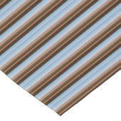 blauwe strepen korte tafelloper (Hoek)