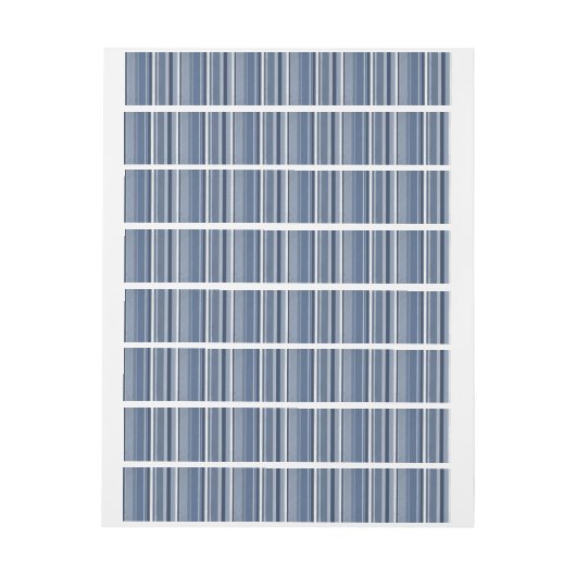 Blauwe strepen omwikkelbaar adreslabel (Vel)