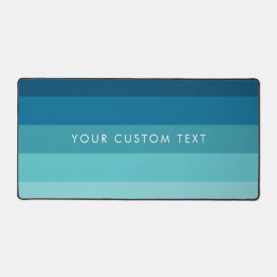 Blauwe strepen palet bureaumat