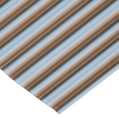 blauwe strepen tafelkleed (Gekanteld)