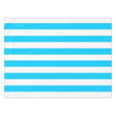 Blauwe strepen tafelkleed (Voorkant (Horizontaal))