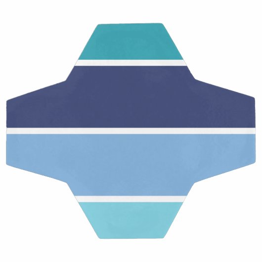 Blauwe strepen voetbal (Enkel)