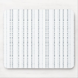 Blauwe string dot muis pad muismat