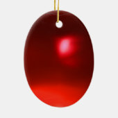 BLAUWE STRIPES EN RODE RUBY KERAMISCH ORNAMENT (Achterkant)