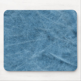 Blauwe sueastextuur muismat