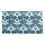 Blauwe Suikerhuid Kussensloop (Achterkant-Links)