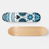 Blauwe Suikerhuid Skateboard (Horizontaal)