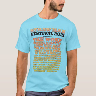 Blauwe T-Shirt van Man