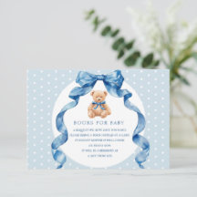 Blauwe Teddybeerboeken voor Baby