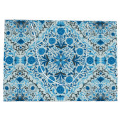 Blauwe tegel groot cadeauzakje (Achterkant)