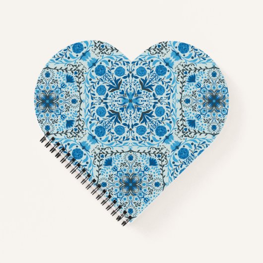 Blauwe tegel notitieboek (Voorkant)