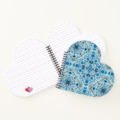 Blauwe tegel notitieboek (Binnen)