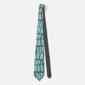 Blauwe tegels stropdas (Voorkant)