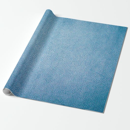 Blauwe textielvezel cadeaupapier (Uitgerold)