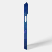 Blauwe Tiffany steen abstracte kunst Case-Mate iPhone Case (Achterkant / Rechts)