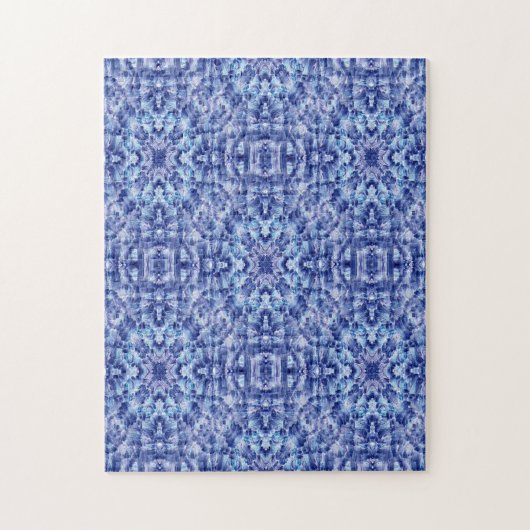 Blauwe tijd... legpuzzel (Verticaal)