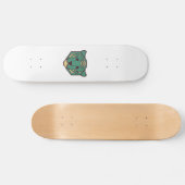 Blauwe tijger skateboard (Horizontaal)