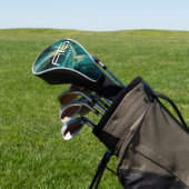 Blauwe tinten: Ocean Dreams Golfheadcover (Insitu)