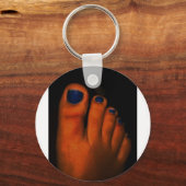 BLAUWE TOES SLEUTELHANGER (Voorkant)