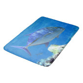 Blauwe tonijn badmat (Gekanteld)