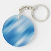 Blauwe topaz sleutelhanger (Achterkant)