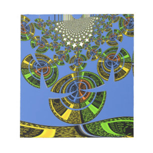 Blauwe traditie notitieblok