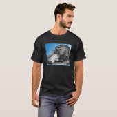 Blauwe trein t-shirt (Voorkant volledig)