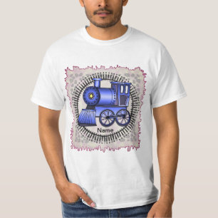 Blauwe Trein t-shirt