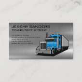 Blauwe Trekker | Vrachtwagenindustrie Visitekaartje (Voorkant)