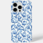 Blauwe Tulp  bloemmotief Case-Mate iPhone Case (Achterkant)