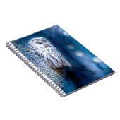 Blauwe uil notitieboek (Rechterzijde)