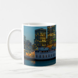 Blauwe Uur in de Stad Koffiemok