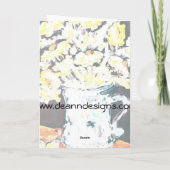 blauwe vaaskaart kaart (Achterkant)