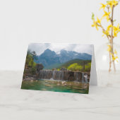 Blauwe Vallei | van de Maan de Berg van de Sneeuw Kaart (Gele Bloem)