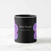 Blauwe Vanda Orchid Flower Mok (Midden)