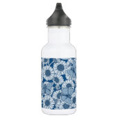 Blauwe veer, wilde bloemen, madijsoorten waterfles (Rechts)