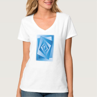 Blauwe Vellen T-shirt