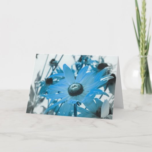 Blauwe ventilator kaart (Voorkant)