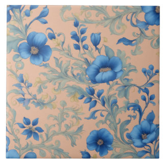 Blauwe ventilator tegeltje